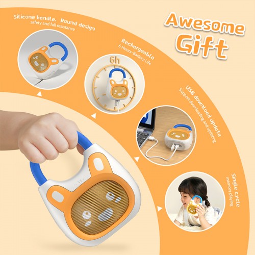 alilo Pocket Bunny Portable Story Music Player | 3 - 8 years | 1 year warranty